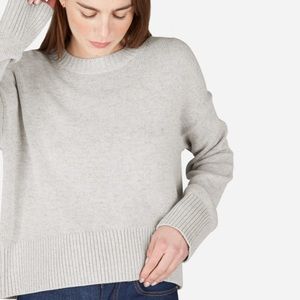 Everlane Cotton Square Crew Sweater Size Small
